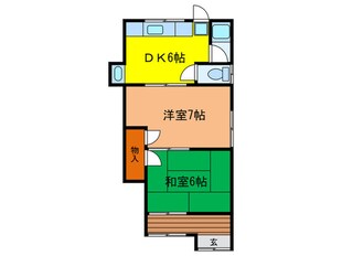 四番町１丁目アパートの物件間取画像